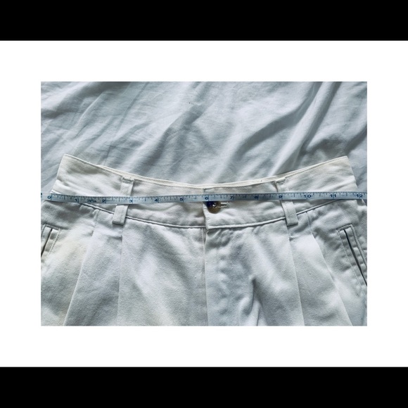 Vintage High Waisted Nautical Jean Sorts - Picture 3 of 9